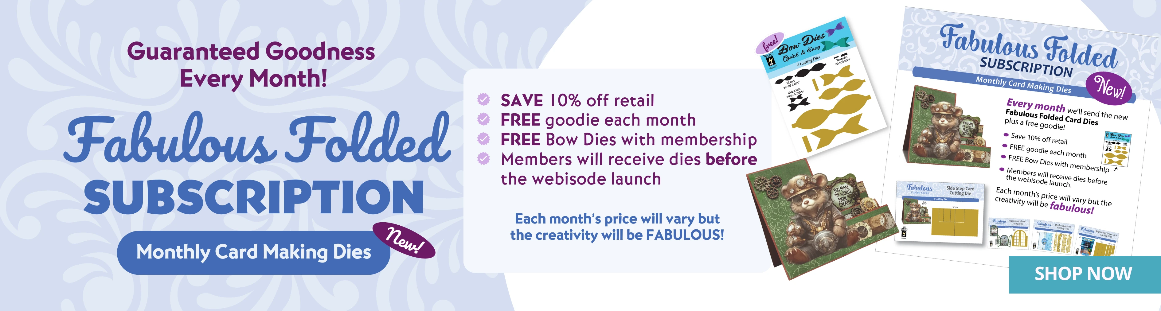 Fabulous Folded Subscription